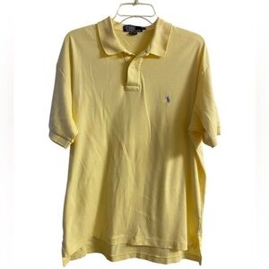 Polo by Ralph Lauren Light Yellow Men's Polo Shirt